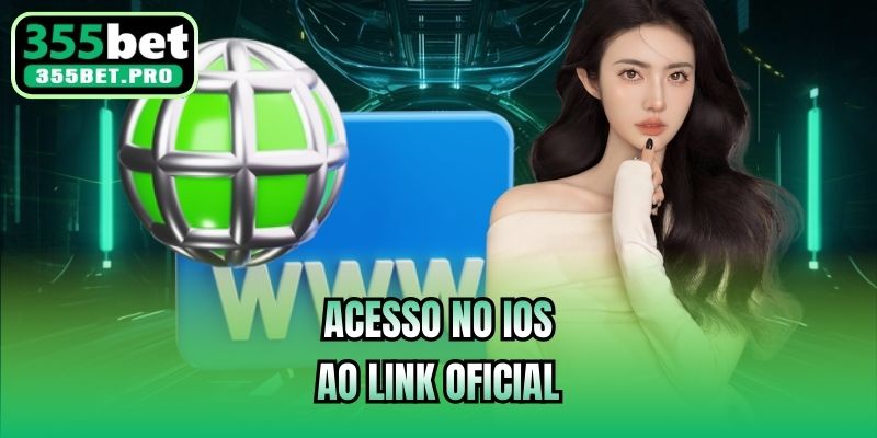 Acesso no iOS ao link oficial